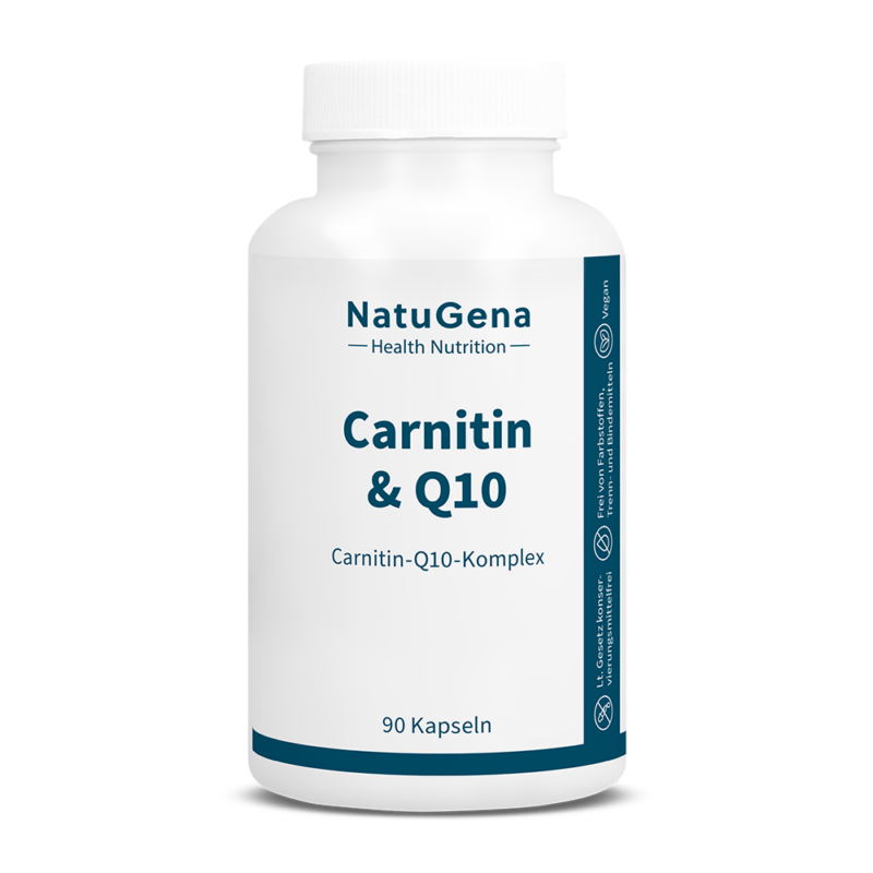 Carnitin & Q10 – 90 Kapseln