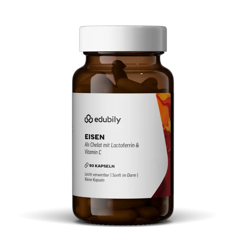 Eisen Kapseln mit Lactoferrin – 90 Kapseln