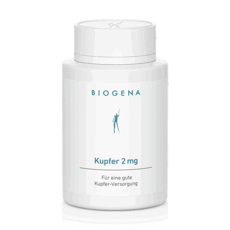 Kupfer 2 mg – 120 Kapseln (45 g)