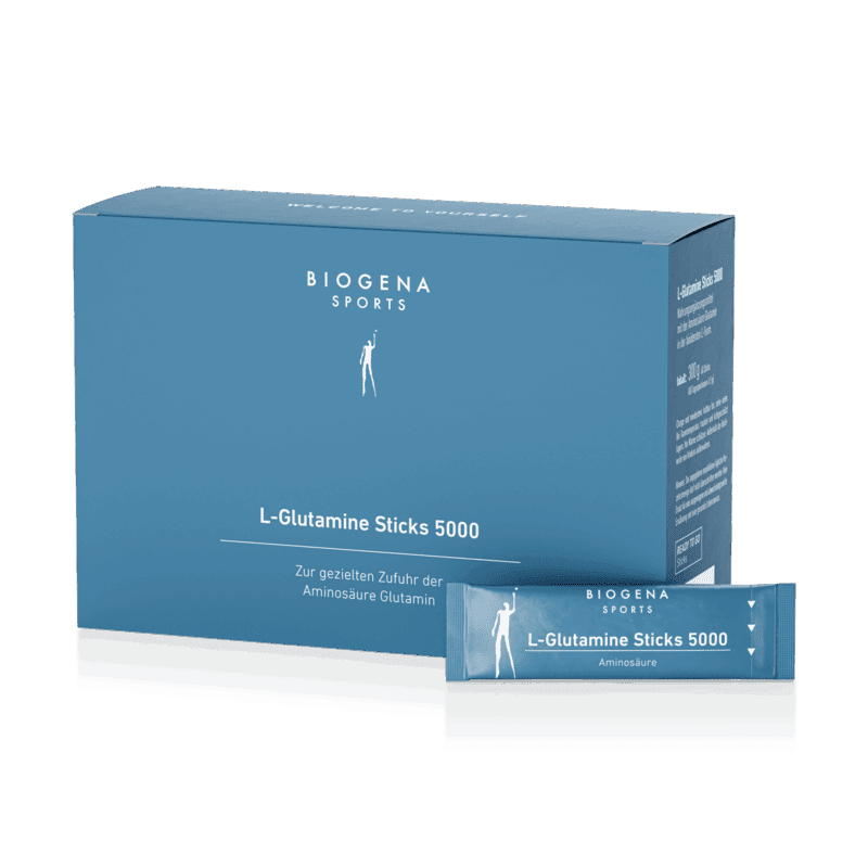 L-Glutamine Sticks 5000 – 60 Sticks à 5 g