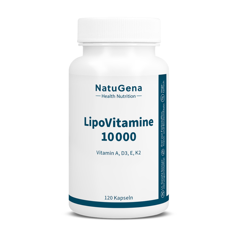 LipoVitamine 10 000 – 120 Kapseln (Größe 3)