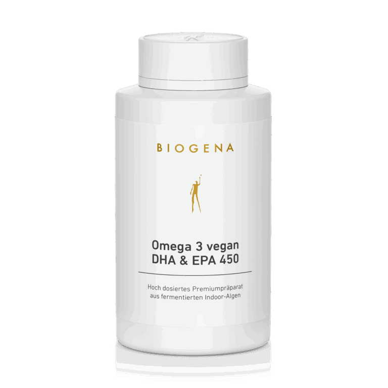 Omega 3 vegan DHA & EPA 450 – 90 Kapseln (126 g)