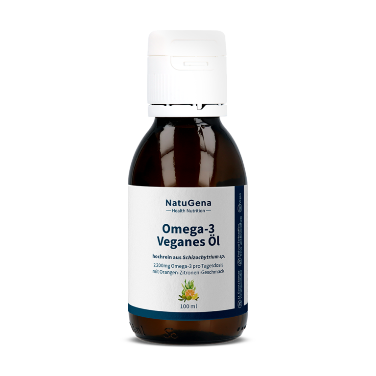 Omega-3 Veganes Öl – Orange-Zitrone