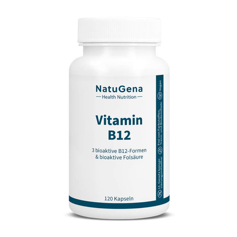 Vitamin B12 Kapseln – 120 Kapseln