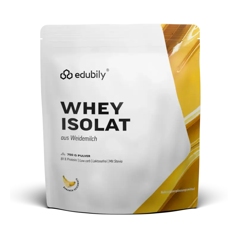 Whey-Isolat Pulver aus Weidemilch – Banane / 750g