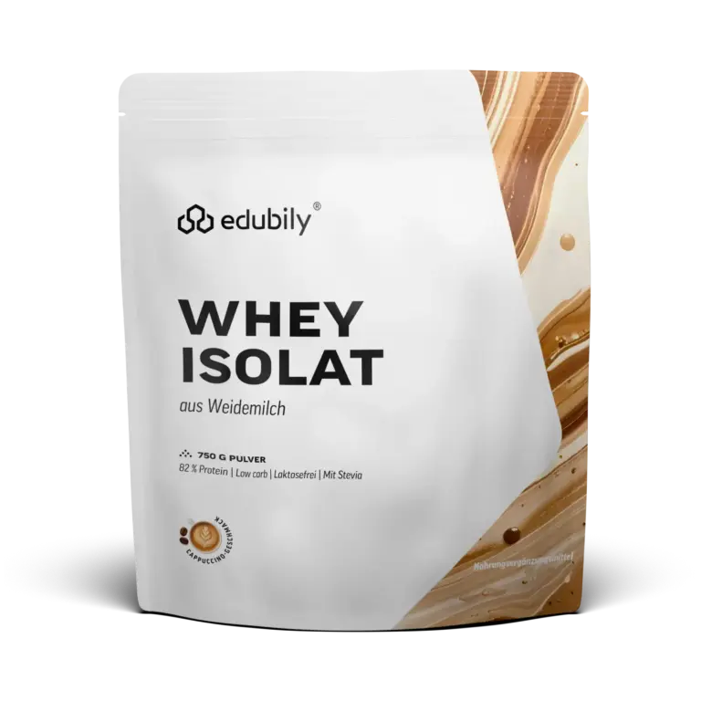 Whey-Isolat Pulver aus Weidemilch – Cappuccino / 750g