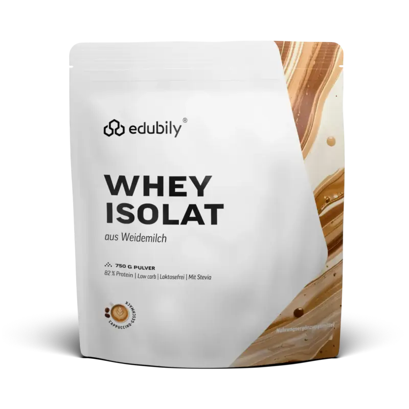 Whey-Isolat Pulver aus Weidemilch – Cappuccino / 750g