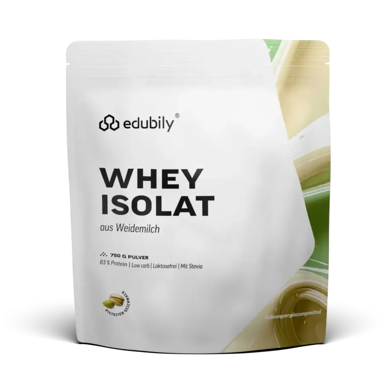 Whey-Isolat Pulver aus Weidemilch – Pistazie / 750g