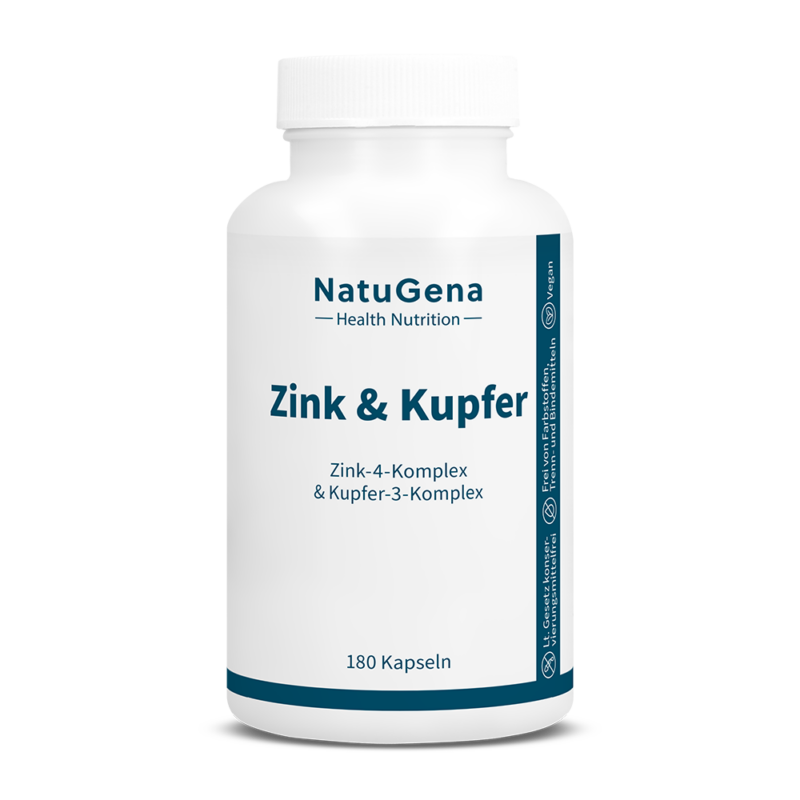 Zink & Kupfer – 180 Kapseln