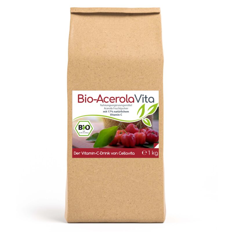 Bio Acerola Vita (Der Vitamin-C-Drink) Pulver – 1kg