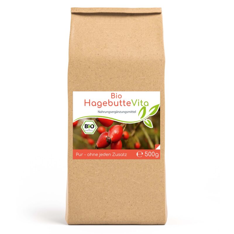 Bio Hagebutte Vita Pulver – 500g
