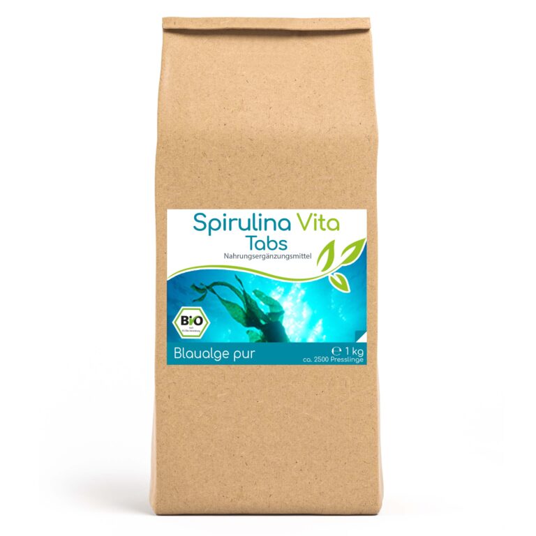 Bio Spirulina Vita Tabs à 400mg – 1kg