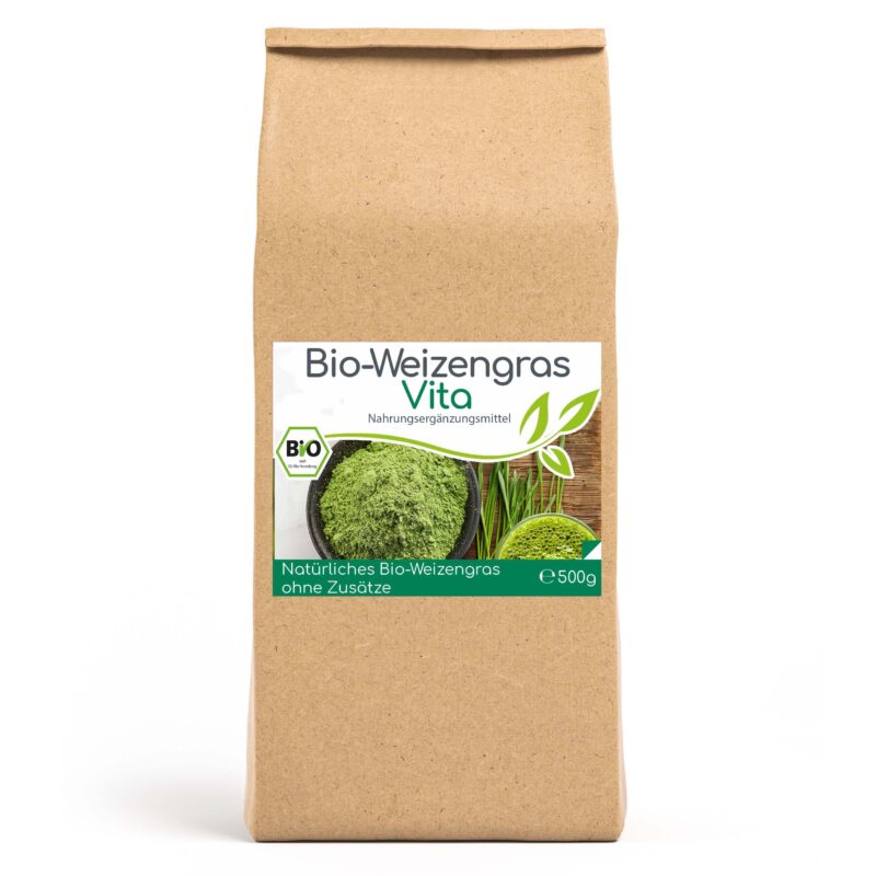 Bio Weizengras Vita Pulver – 500g