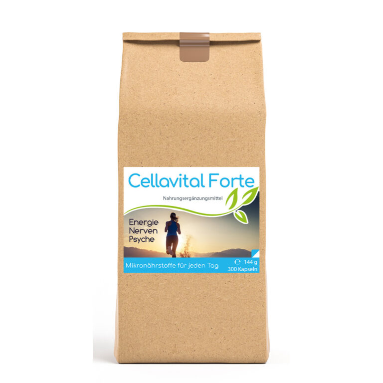 Cellavital® Forte | Multi-Synergie für jeden Tag in Kapseln – 300 Kapseln