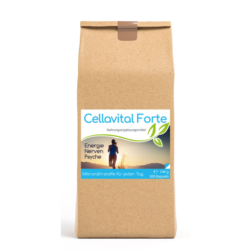 Cellavital® Forte | Multi-Synergie für jeden Tag in Kapseln – 300 Kapseln