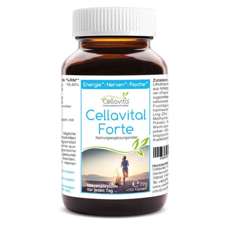 Cellavital® Forte | Multi-Synergie für jeden Tag in Kapseln – 150 Kapseln