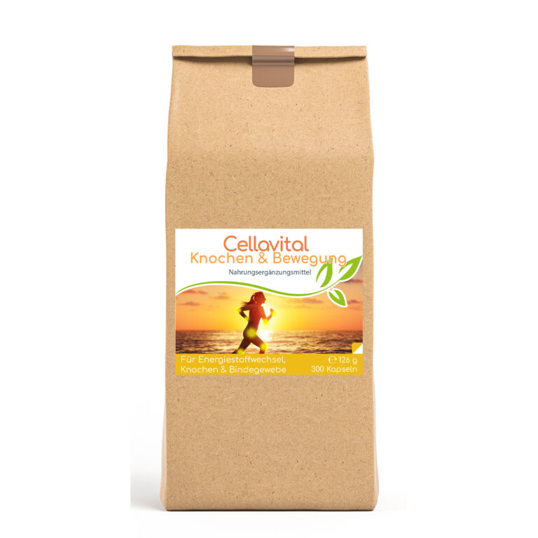 Cellavital® Knochen & Bewegung Kapseln – 300 Kapseln