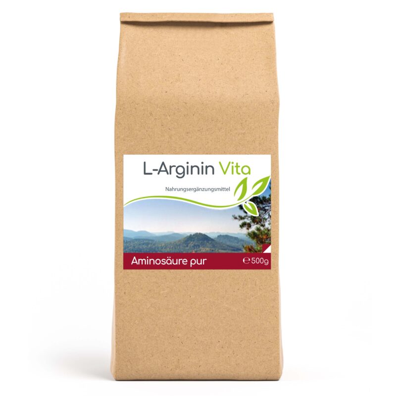 L-Arginin Vita Pulver – 500g
