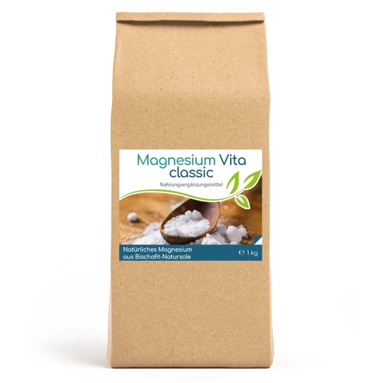 Magnesium Vita ‚classic‘ (100%) Pulver – 1kg