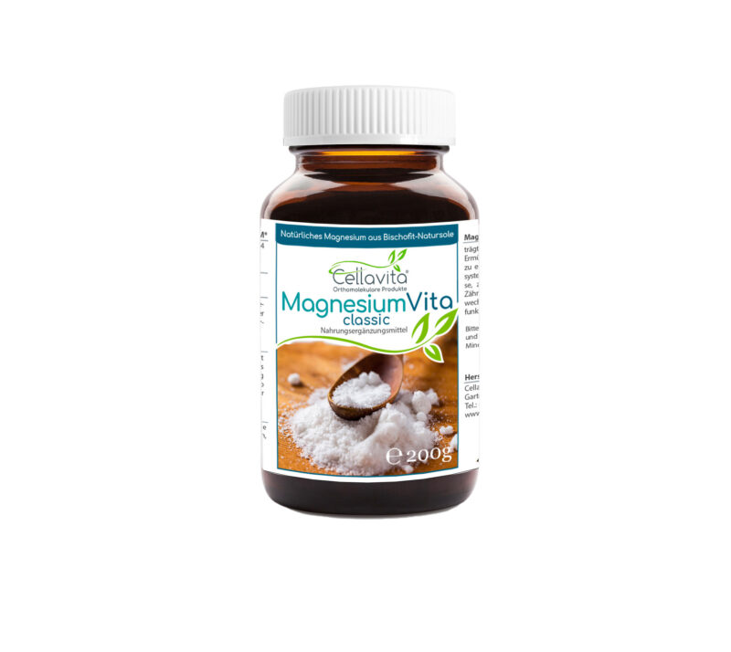 Magnesium Vita 'classic' (100%) Pulver – 200g