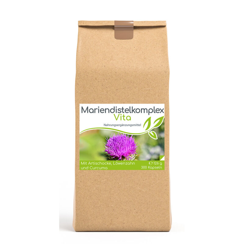 Mariendistel Komplex Vita Kapseln – 300 Kapseln