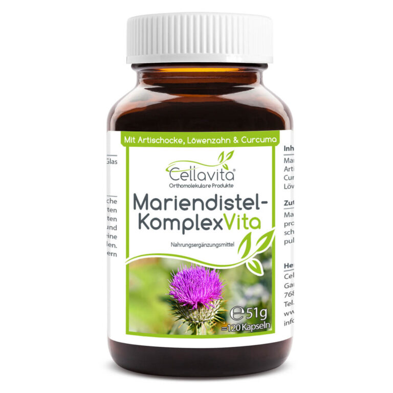 Mariendistel Komplex Vita Kapseln – 120 Kapseln