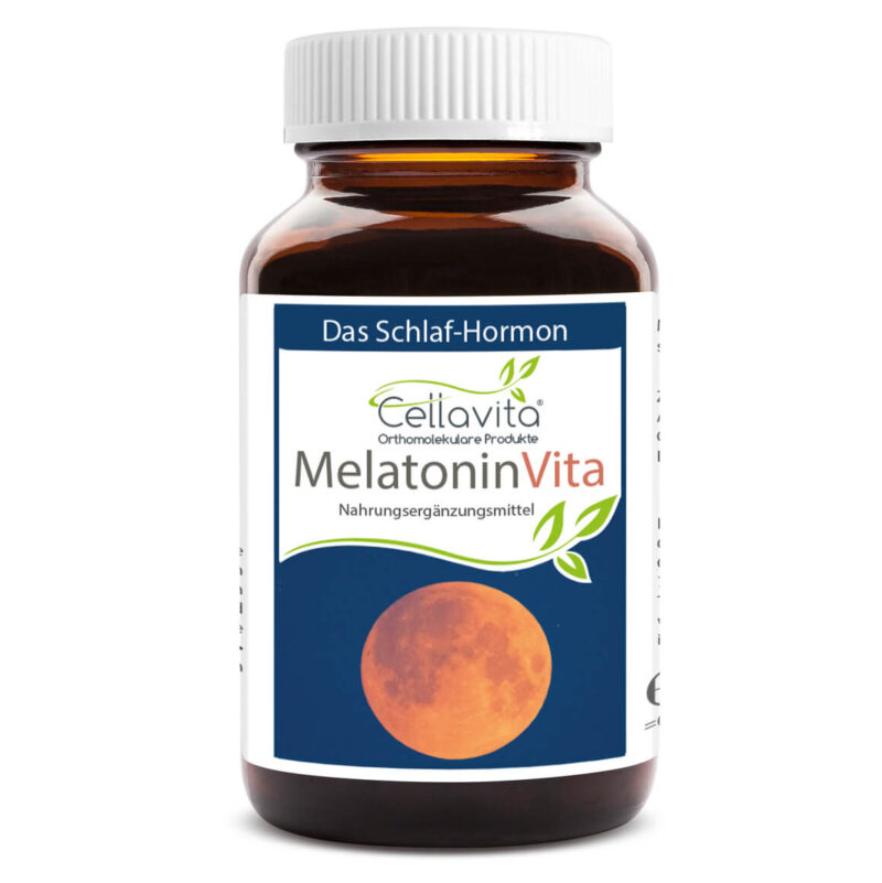 Melatonin Vita mit Ashwagandha & Ling Zhi Kapseln – 60 Kapseln