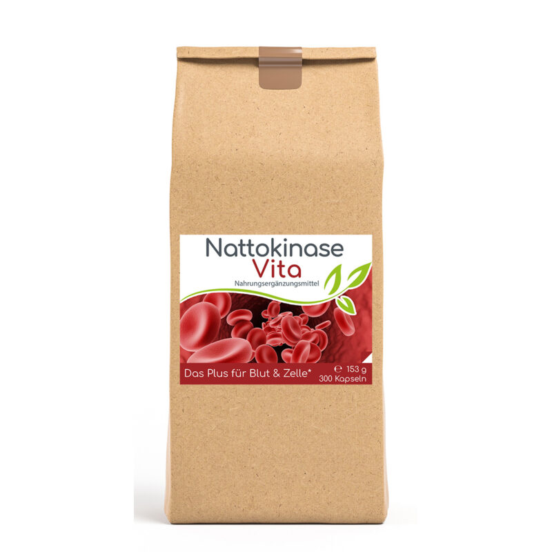 Nattokinase Vita Kapseln – 300 Kapseln