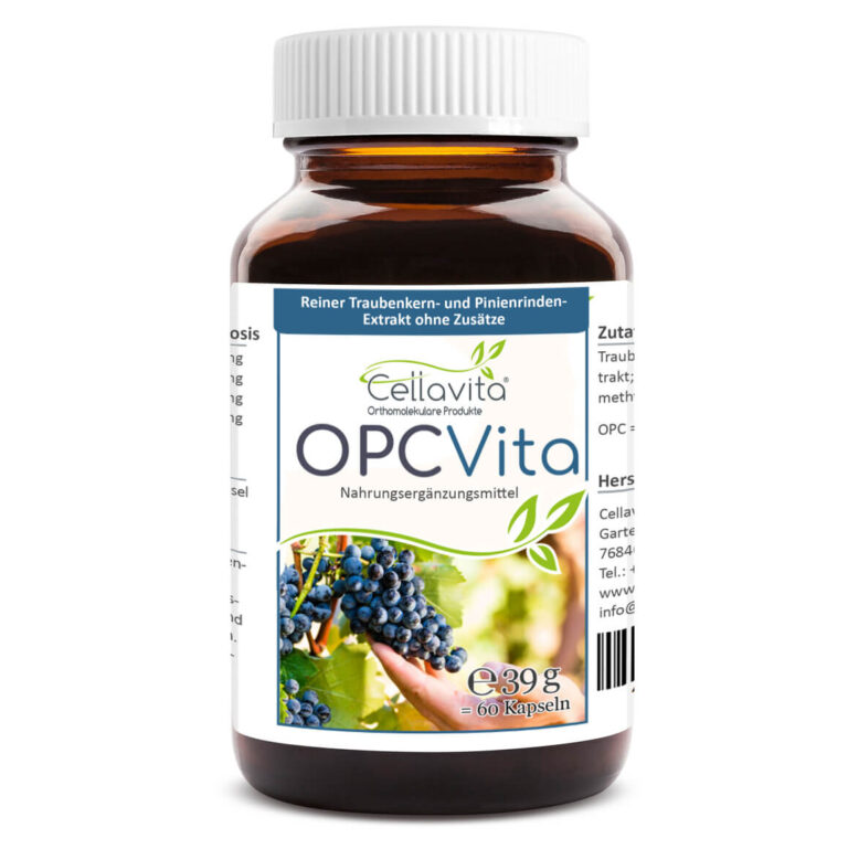 OPC Vita | Traubenkern- und Pinienrinden-Extrakt Kapseln – 60 Kapseln