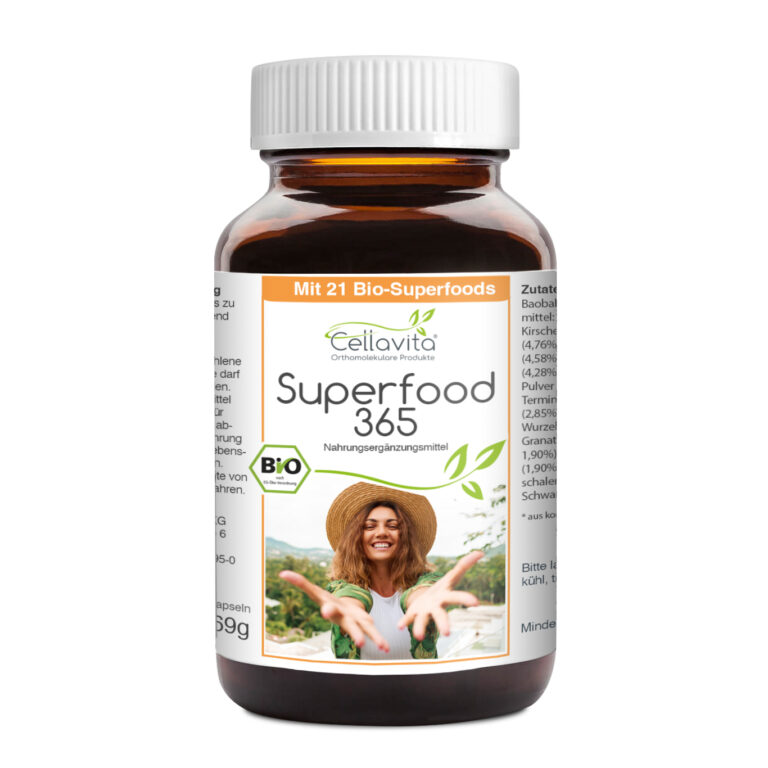 Superfood 365 Bio Kapseln – 150 Kapseln