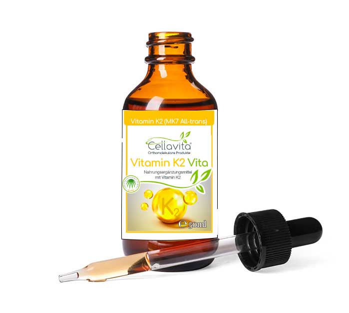 Vitamin K2 100µg pro TD MK7 all trans vegan – 1750 Tropfen 50ml