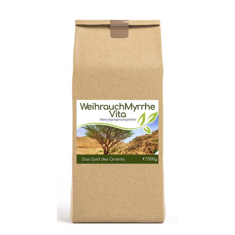 Weihrauch (Boswellia sacra) Myrrhe Pulver – 500g