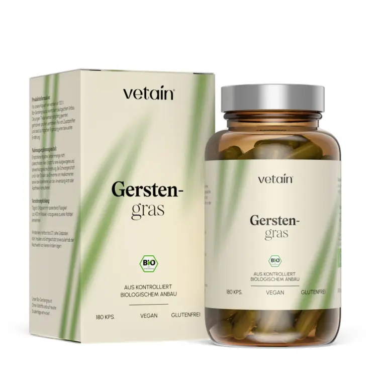 Bio-Gerstengras – 180 Kapseln