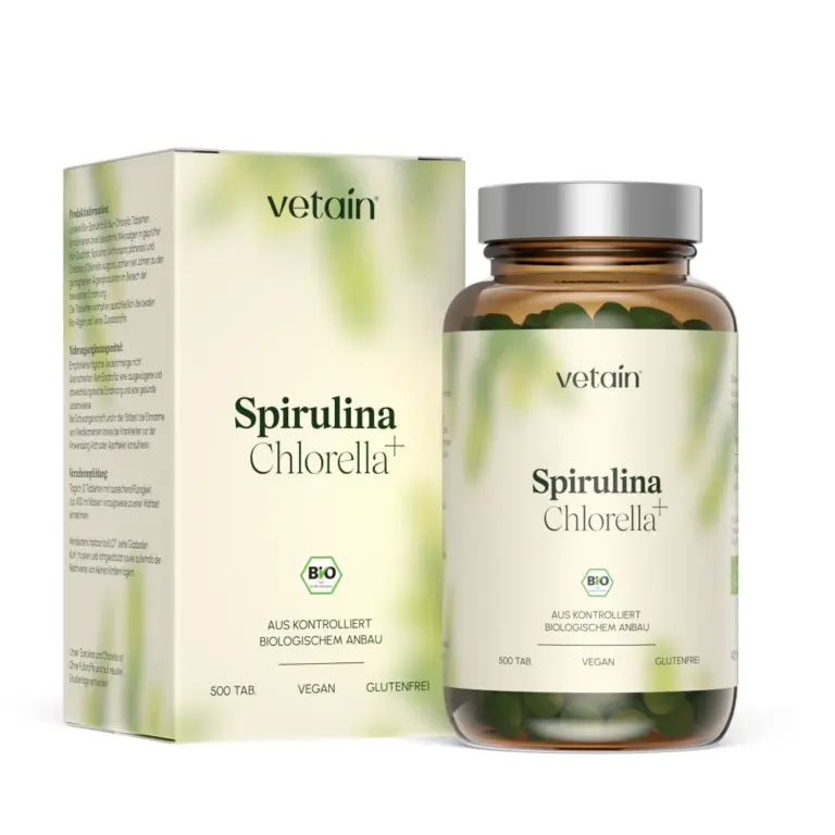 Bio-Spirulina & Bio-Chlorella – 500 Tabletten