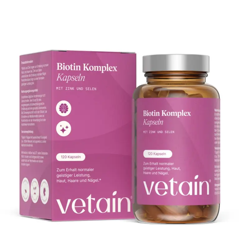 Biotin Komplex – 120 Kapseln