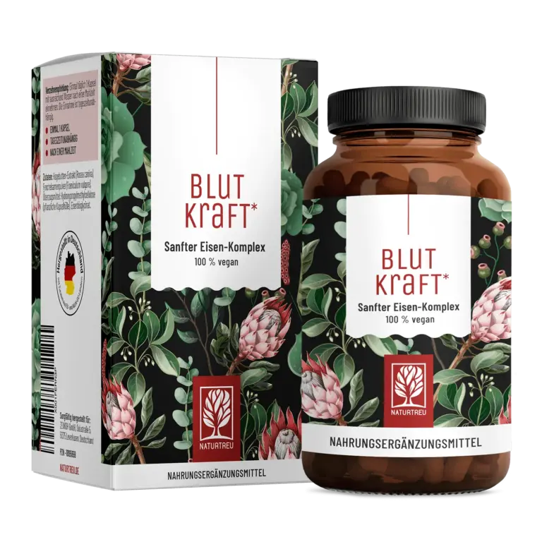 Blutkraft: Eisen-Komplex mit Fenchel & Cofaktoren – 1 Dose