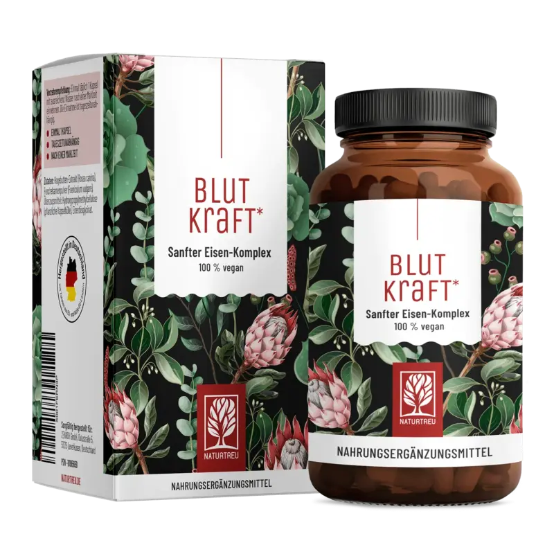 Blutkraft: Eisen-Komplex mit Fenchel & Cofaktoren – 1 Dose