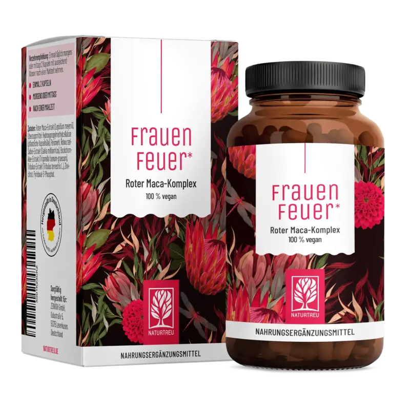 Frauenfeuer: Roter Maca-Komplex – 1 Dose
