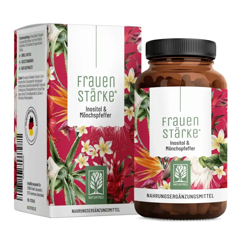 Frauenstärke: Inositol Mönchspfeffer Komplex – 1 Dose