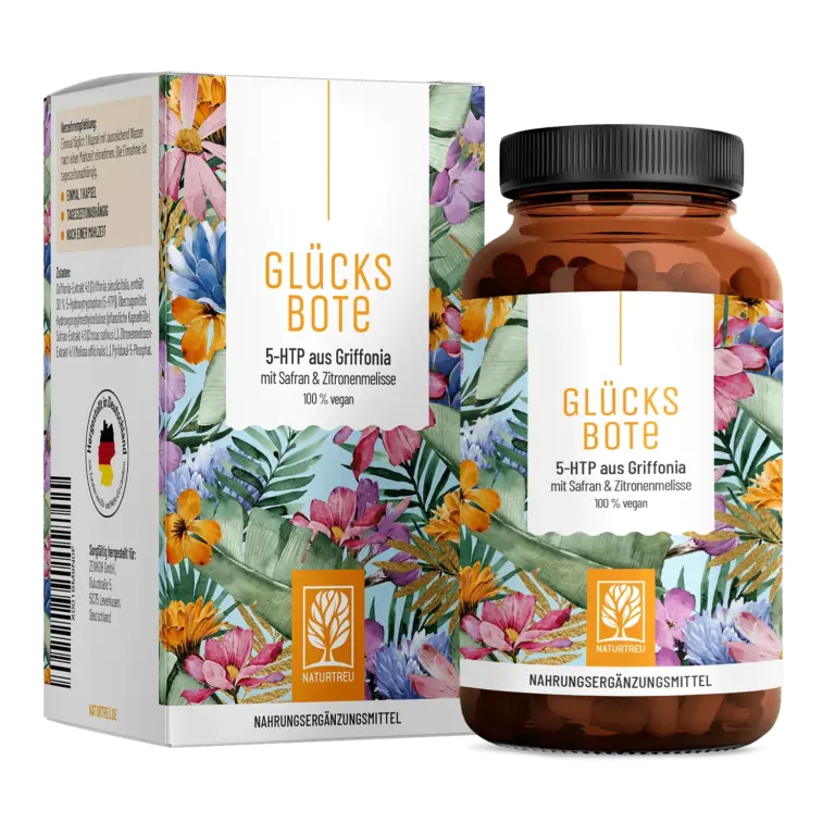 Glücksbote: 5-HTP aus Griffonia – 1 Dose