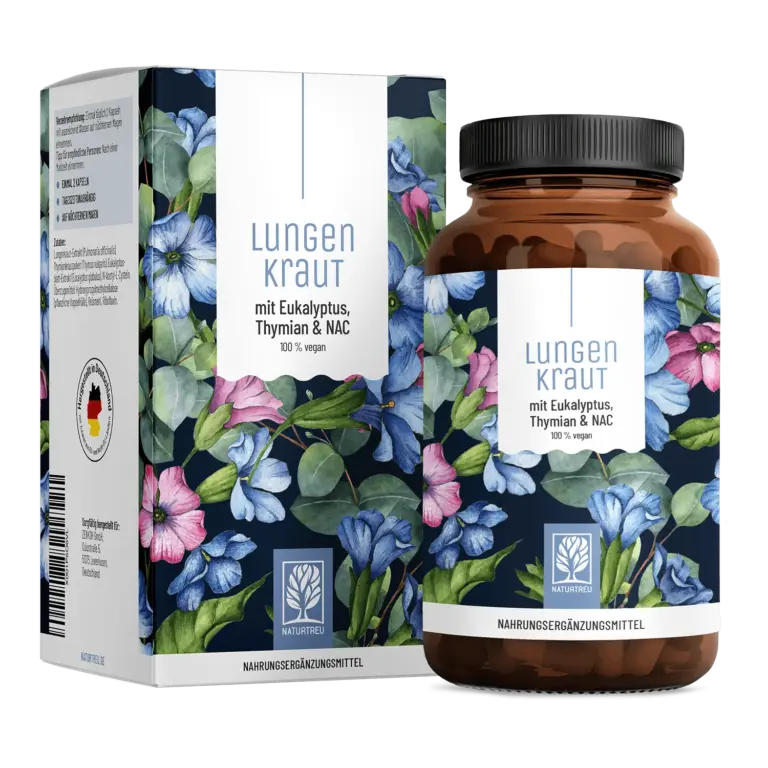 Lungenkraut: Mit Eukalyptus, Thymian & NAC – 1 Dose