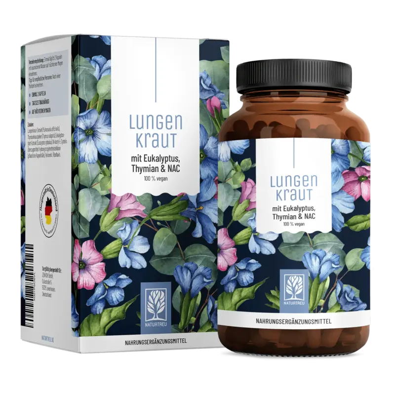 Lungenkraut: Mit Eukalyptus, Thymian & NAC – 1 Dose