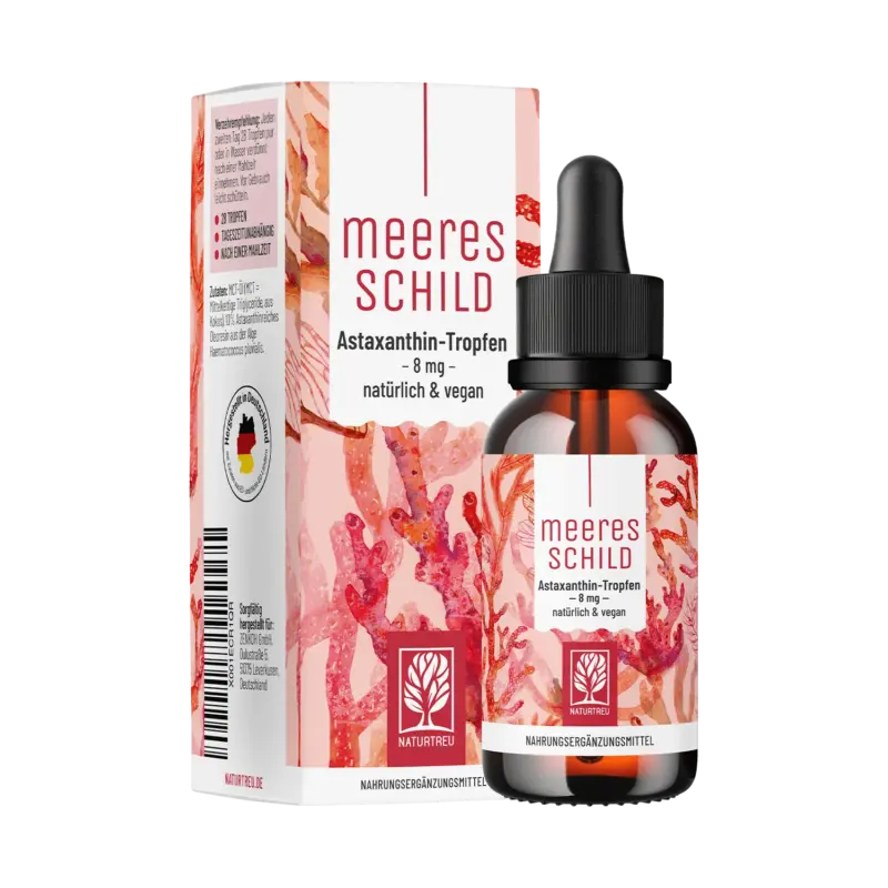 Meeresschild: Astaxanthin Tropfen hochdosiert – 1 Flasche