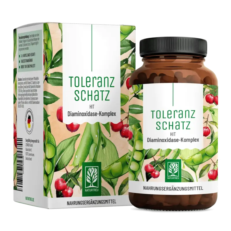 Toleranzschatz: HIT Diaminoxidase (DAO) Komplex