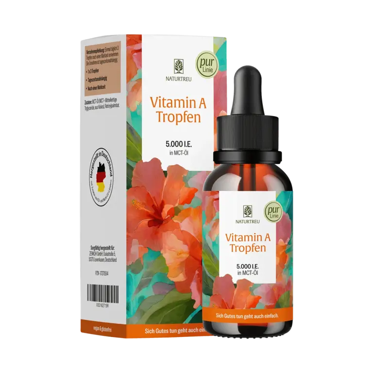 Vitamin A Tropfen: 5.000 I.E. in MCT-Öl – 1 Flasche Augenweide