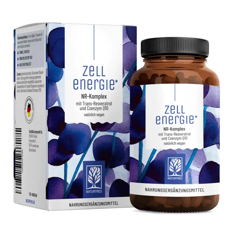 Zellenergie: NR-Komplex mit Trans-Resveratrol und Coenzym Q10