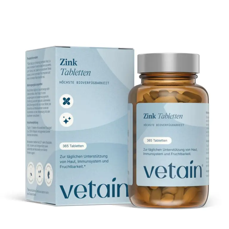 Zinkbisglycinat 25mg hochdosiert – 365 Tabletten